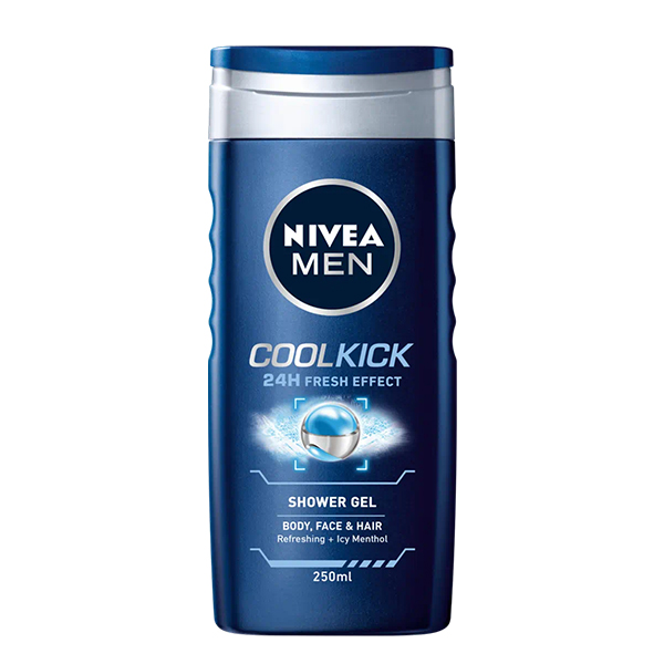Nivea Men Gel De Banho Cool Kick 250ml