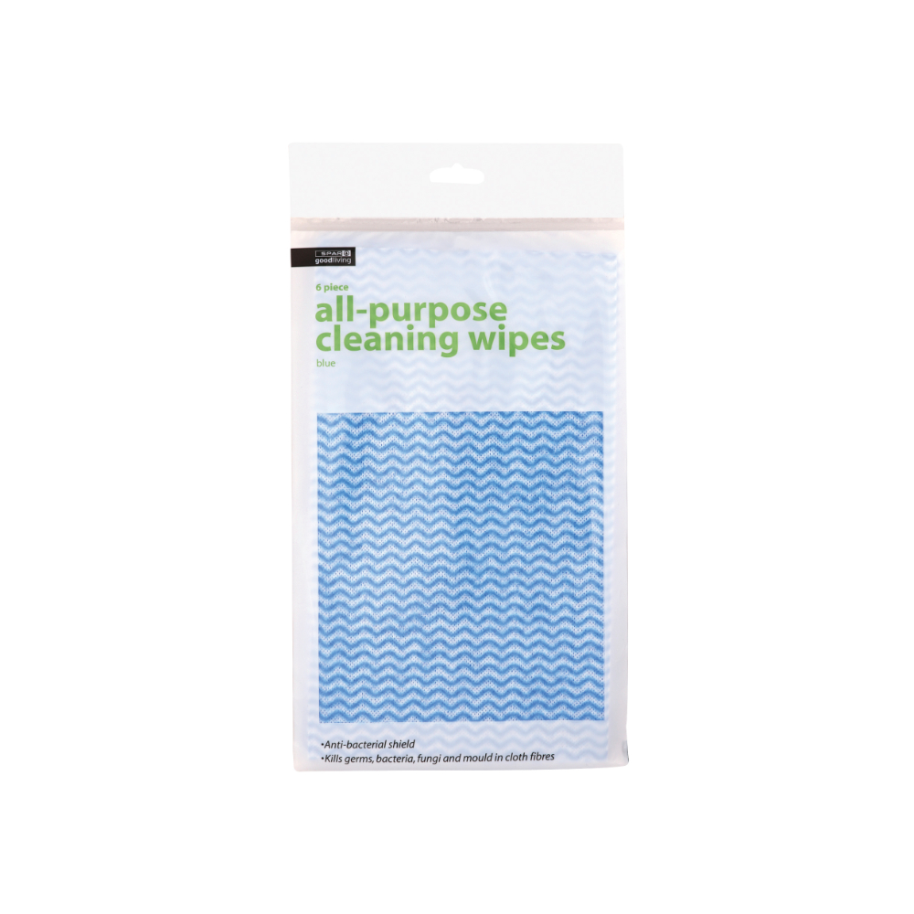 Good Living Cleaning Wipes Blue 6S