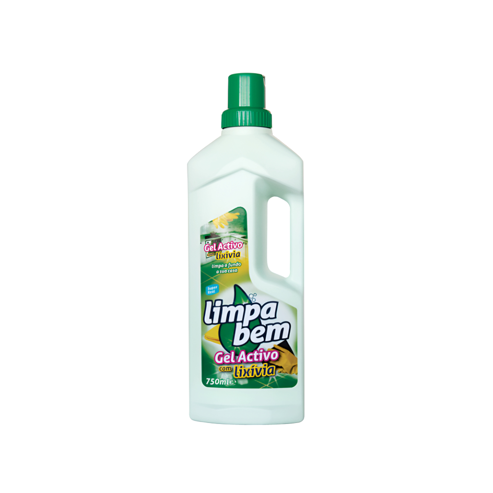 Limpa Bem Gel Activo Lixivia 750ml