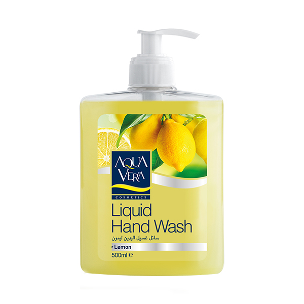 Aqua Vera Hand Wash Lemon 500ml