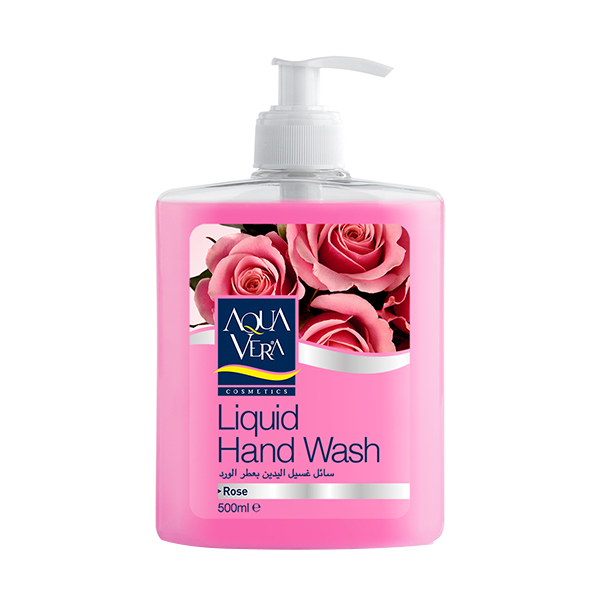 Aqua Vera Hand Wash Rose 500ml