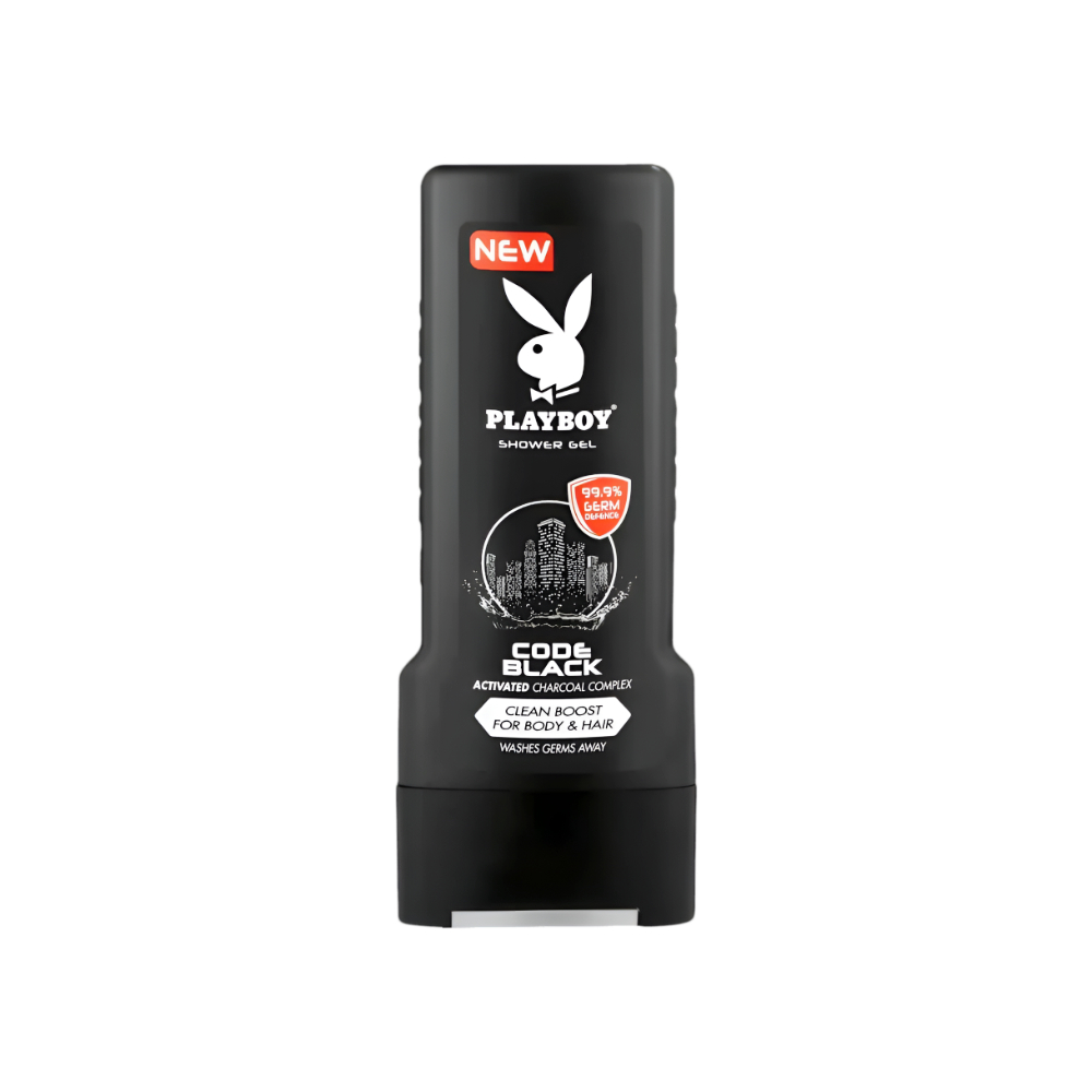 Playboy Shower Gel Code Black 400ml