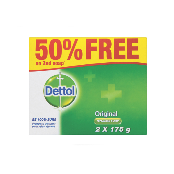 Dettol Sabonete Original 2*175Gr