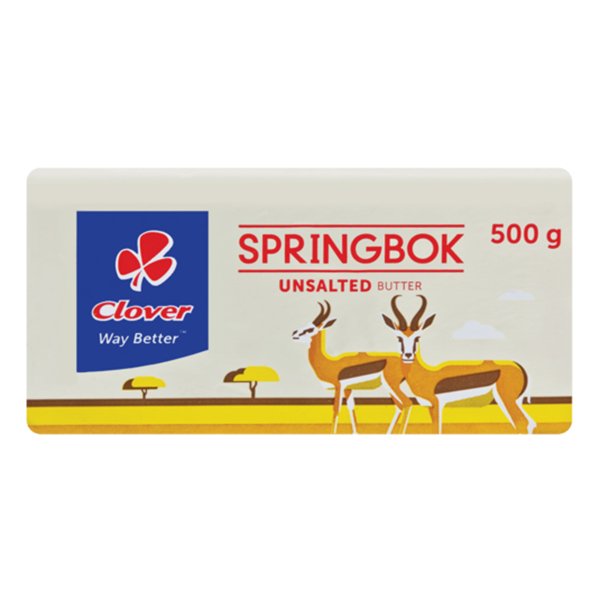 Manteiga Clover Springbok 500g