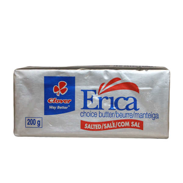Clover Manteiga Erica C/Sal 200Gr