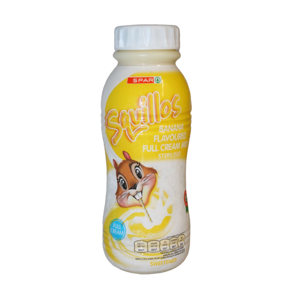 Squillos F/C Flav. Milk Banana 300ml
