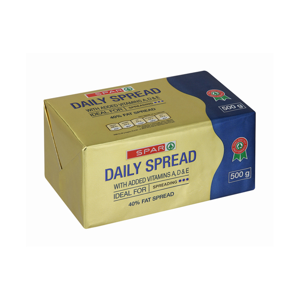 Spar Daily Spread 40% Fat 500Gr