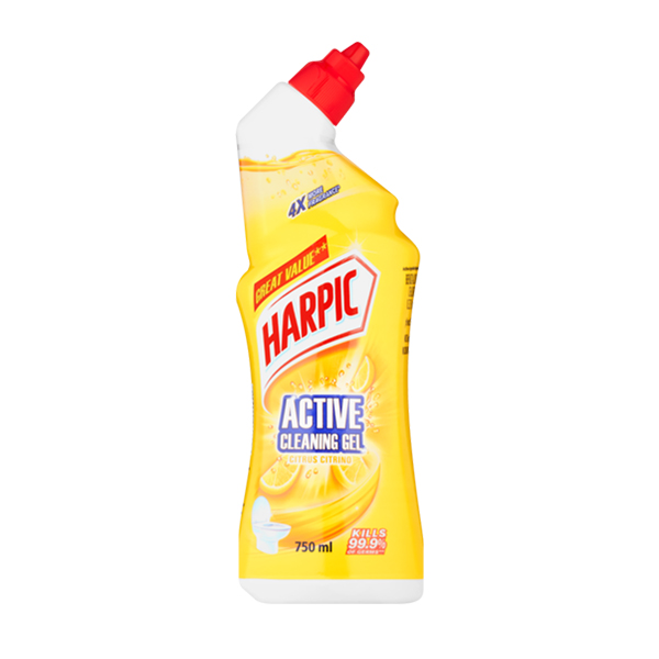 Gel Harpic 750ml De Limpeza Mix-Citrus Fresh