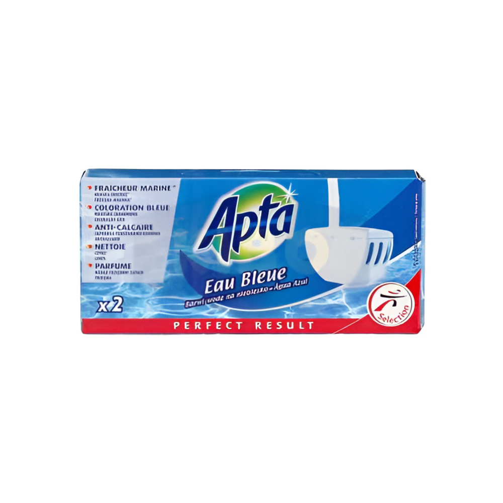 Bloco Sanit.apta Cuvete Azul 2X40g