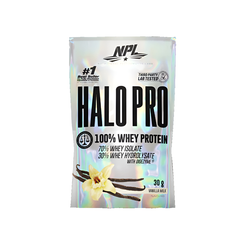 Halo Pro 100% Whey Protein Vanila 30g