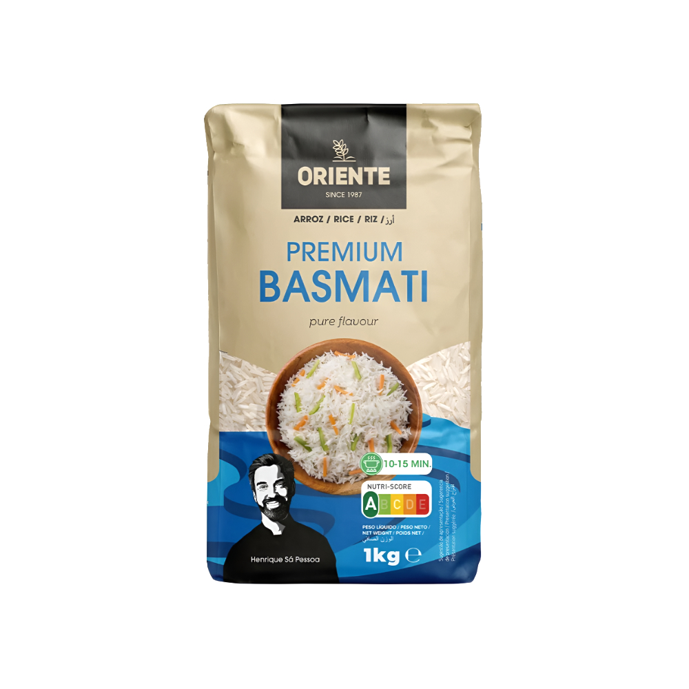 Oriente Premium Basmatu Pure Flav Rice 1kg