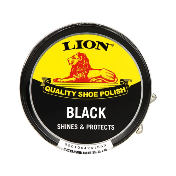 Lion Pomada De Sapatos Pretos 100ml