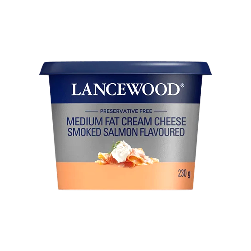 Lancewood Medium Fat Cream Cheese Smoked Salmon 230g