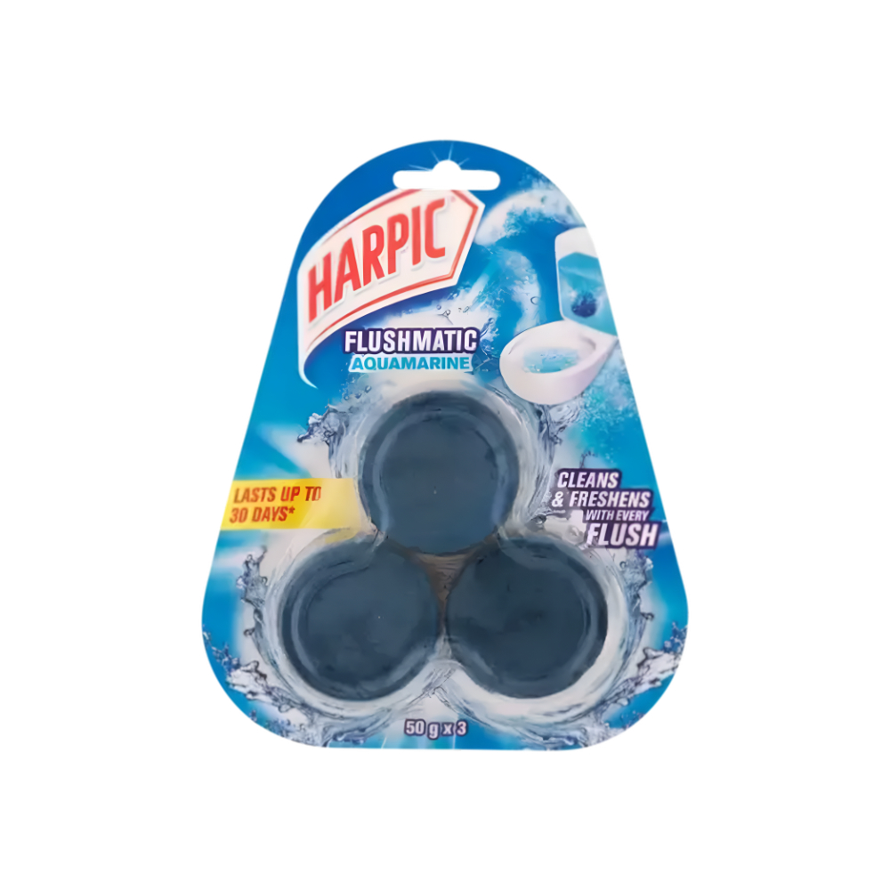 Harpic Flushmatic Blocks Aquamarine 50Gr