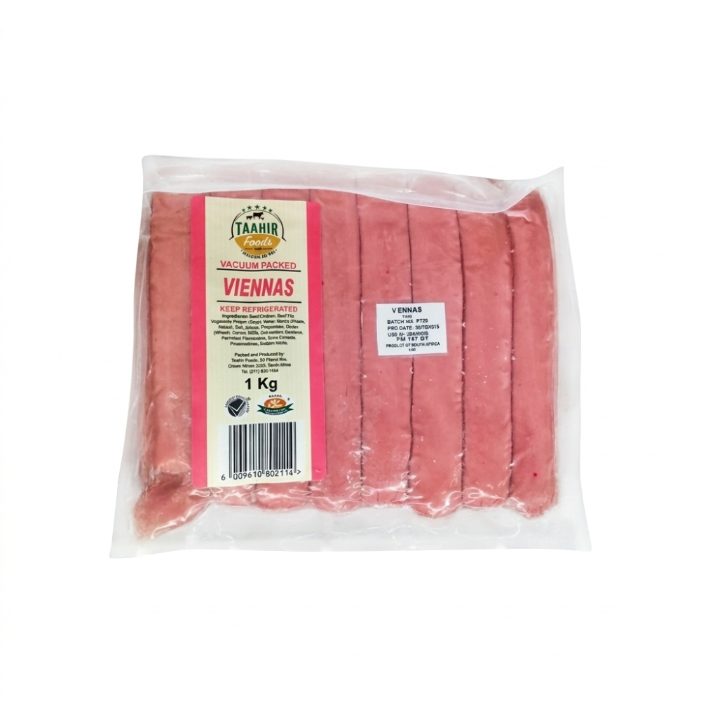 Taahir Salsichas Vienna 1kg