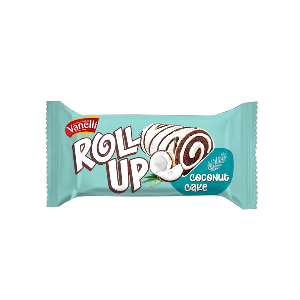 Vanelli Roll Up Coconut Cake 40g