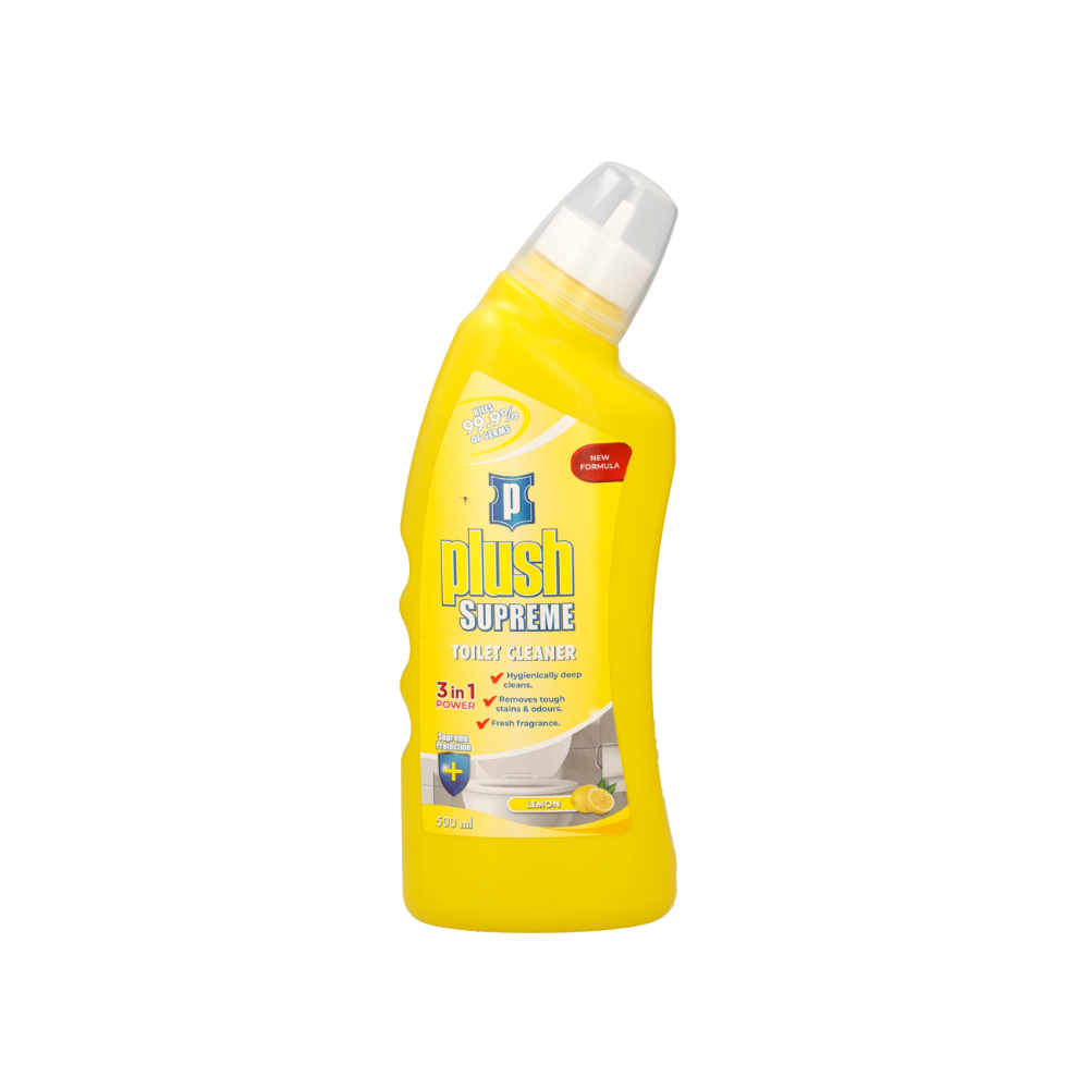 Plush Supreme Toilet Cleaner 3In1 Lemon 500ml
