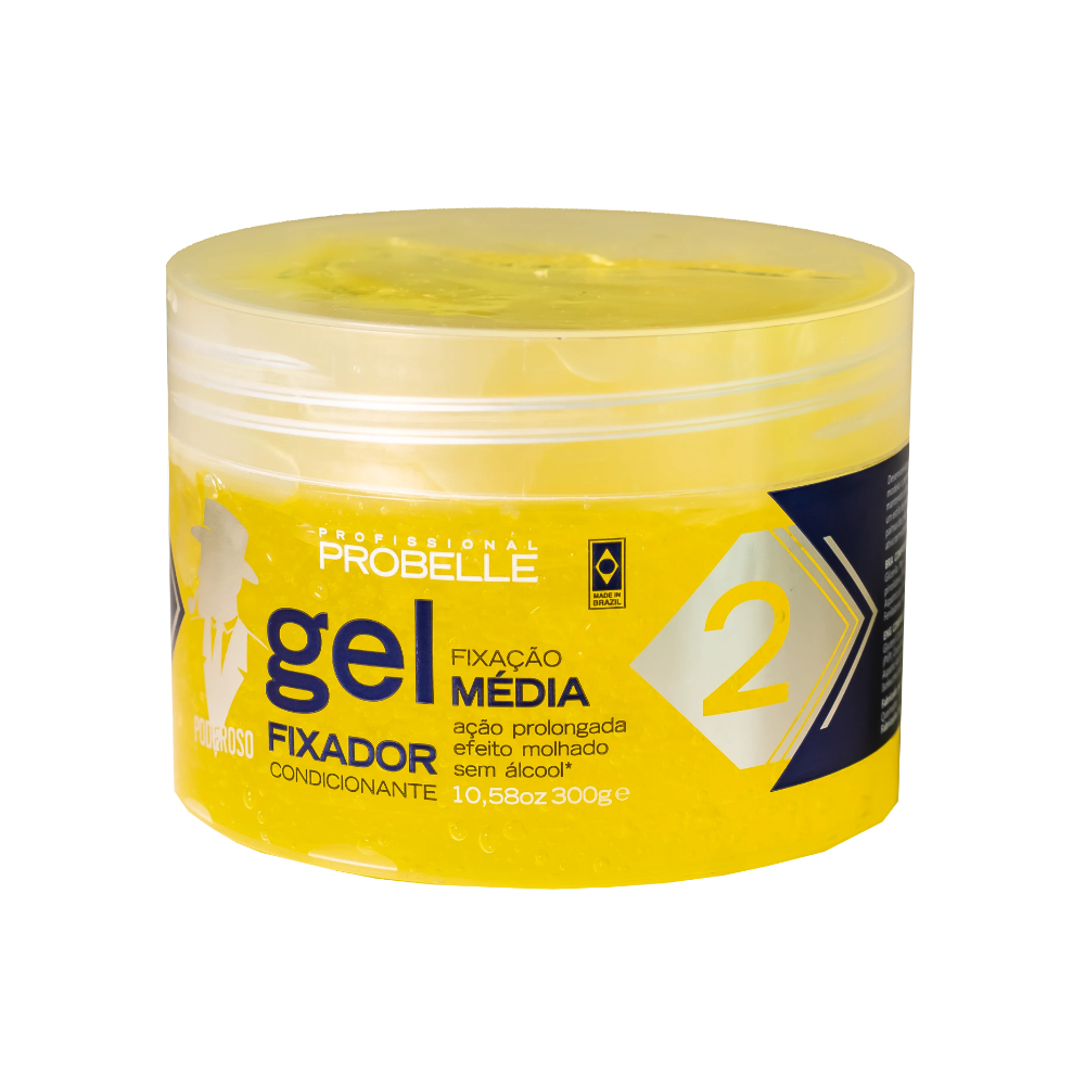 Probelle Gel Fixacao Media Poderoso Probelle For Man 300g