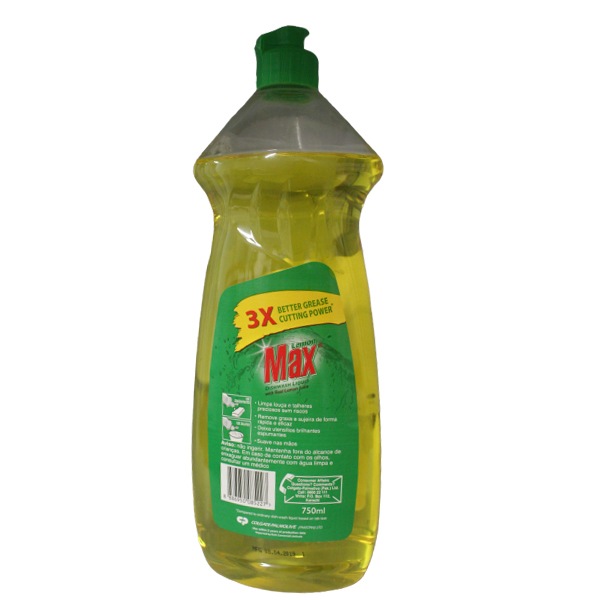 Max Dishwash Liquid Lemon 750ml