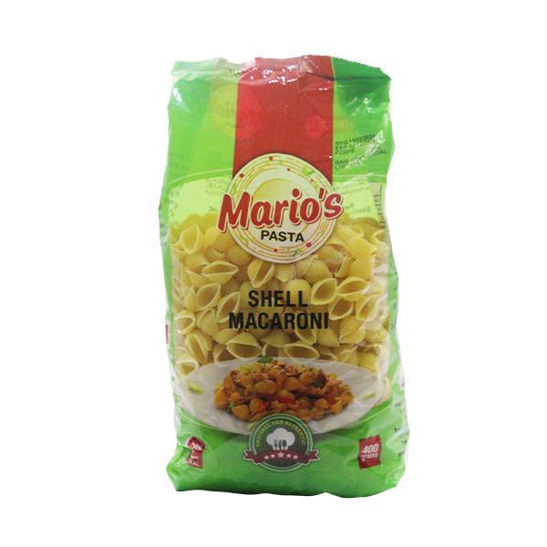 Marios Pasta Shell Macaroni Color 400g