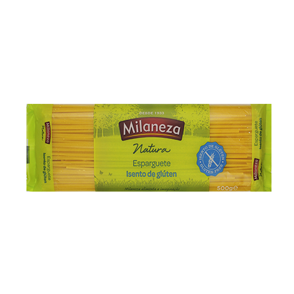 Natura Massa Milaneza Esparguete Sem Gluten 500g