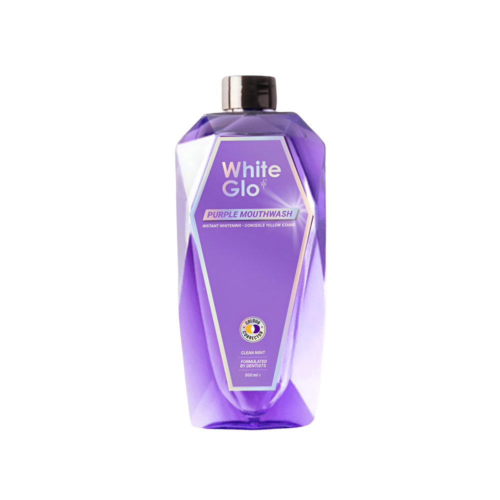 White Glo Purple Mouthwash 500ml