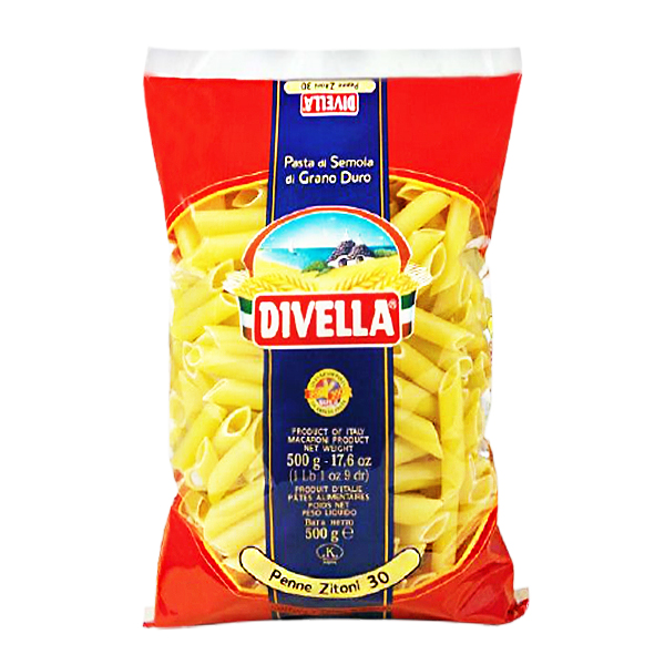 Divella Massa Penne Zitoni 500g