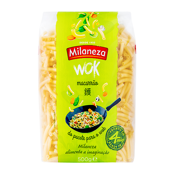 Massa Milaneza 500g Macarrao Rigatoni Grande