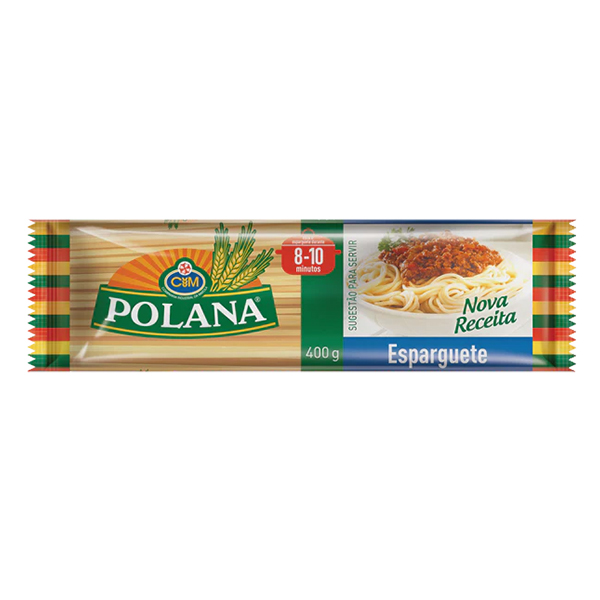 Massa Cim Polana 400g Esparguete