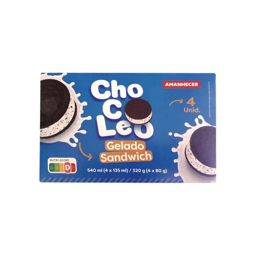 Gelado Amanhecer Chocoleo 4*135ml