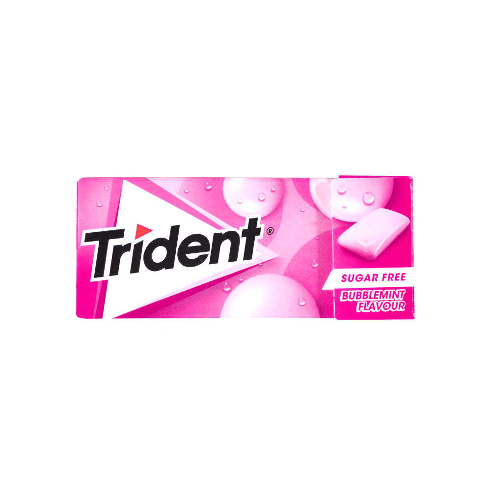 Trident Sugar Free Bubblemint 14g
