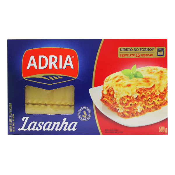 Massa Adria 500g Lasanha
