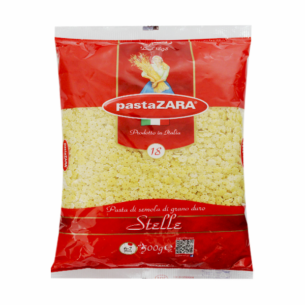 Pasta Zara Massa Stelle 500g