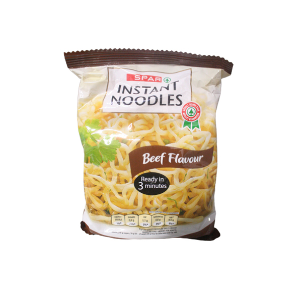 Spar Instant Noodles Beef Flavour 75Gr