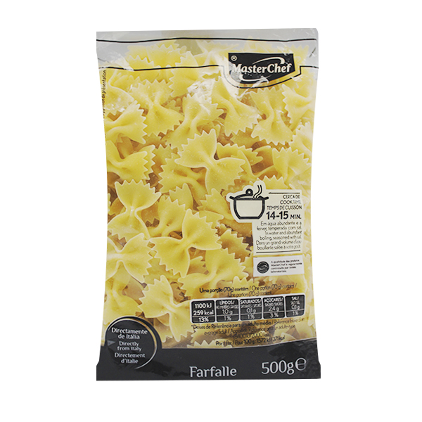 Masterchef Massa Farfale 500Gr