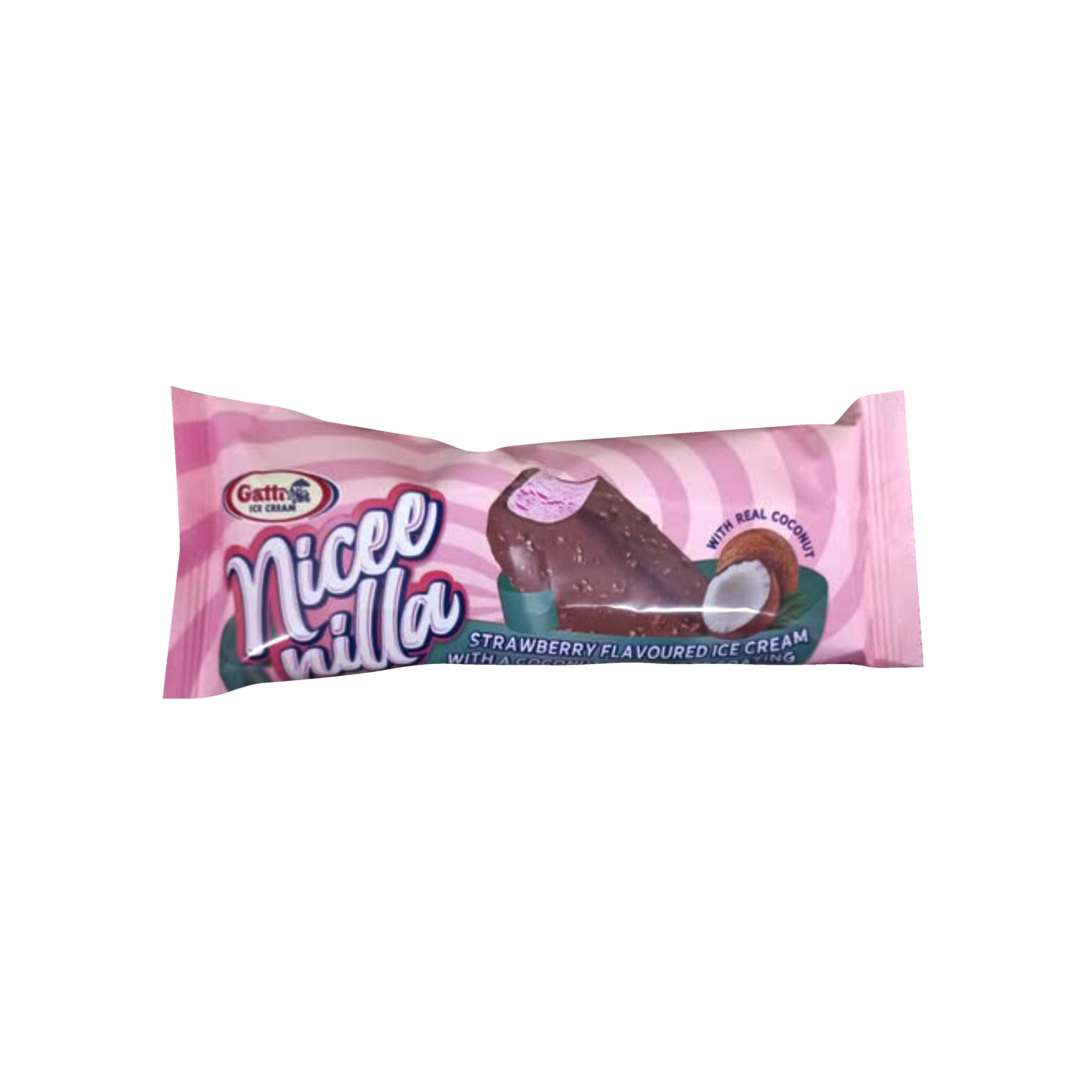 Gatti Ice Cream Nice Nilla Strawberry