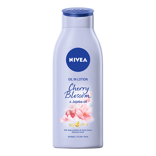 Creme Corporal Nivea 400ml Mix-Cherry Blossom