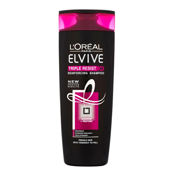 Loreal Paris Shampoo Triple Resist 400ml