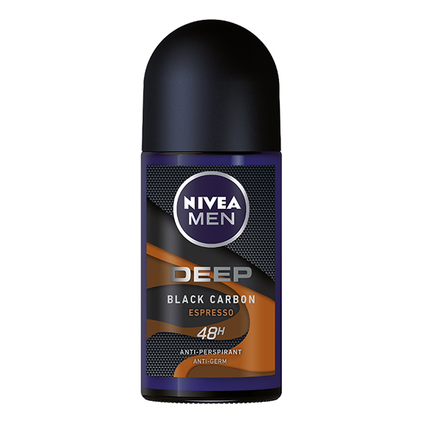 Roll On Nivea 50ml Mix-Deep Black Carbon Expresso