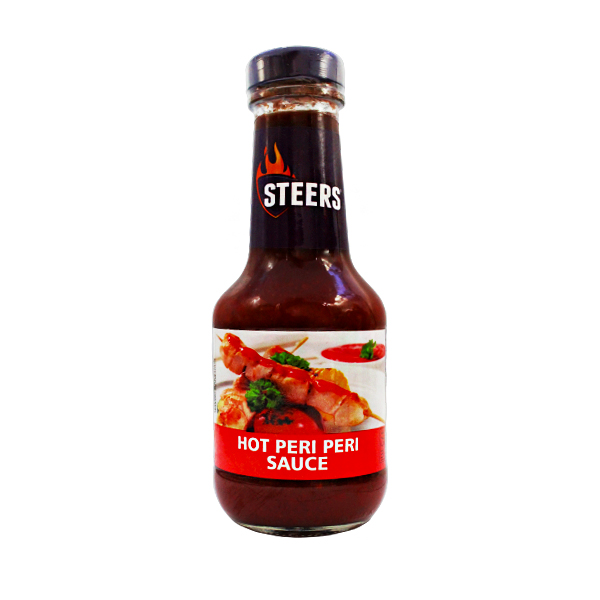 Steers Hot Peri-Peri Sauce 375ml