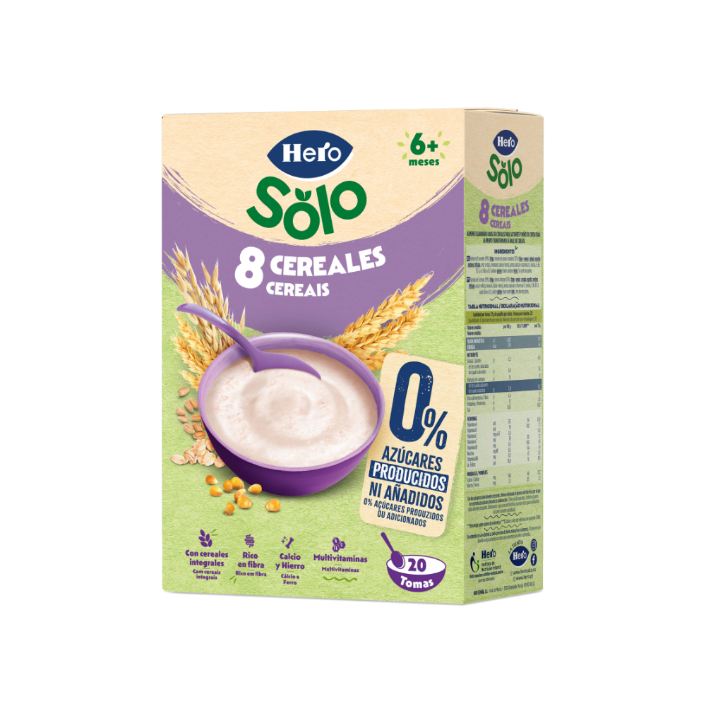 Cereais Hero Baby 340g Mix-8Cereals