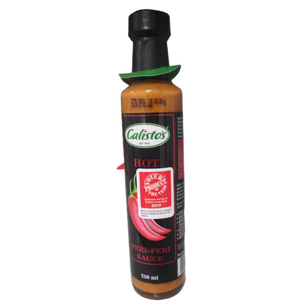 Peri Peri Calistos 250ml Mix-Hot