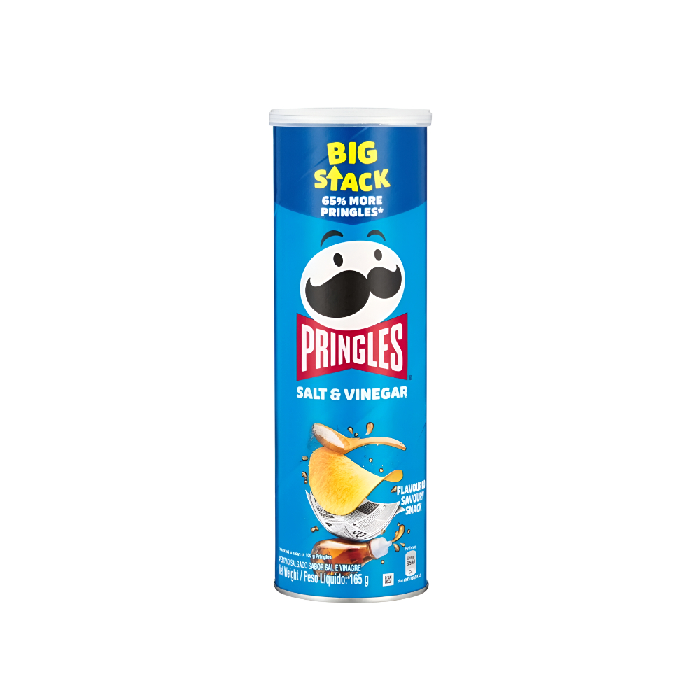 Pringles Salt E Vinegar 165g
