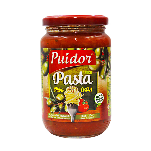 Puidor Paste Sauce Olive 360Gr