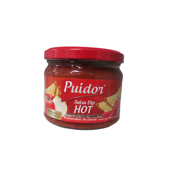 Puidor Salsa Dip Hot 280Gr