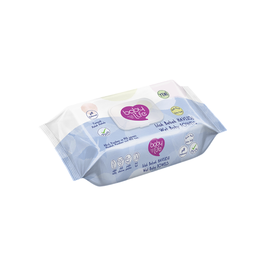 Tex Baby Life Wipes Bebek Havluso 70Pcs