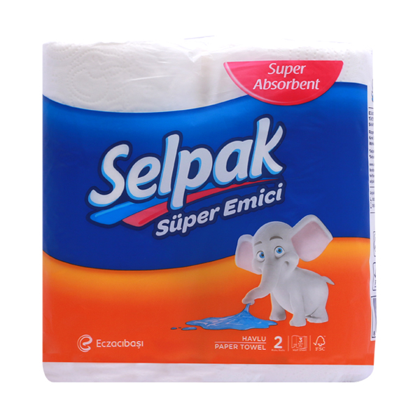 Selpak Rolo De Cozinha 2 Rolos P/ Pacote