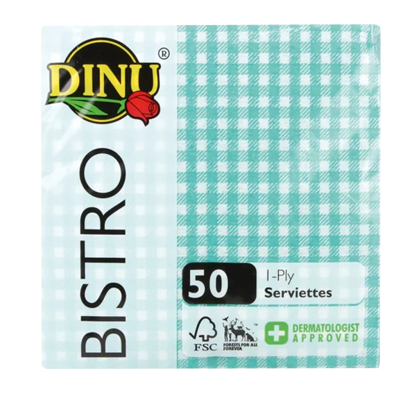Dinu Guardanapos 1Ply Verde 50X12