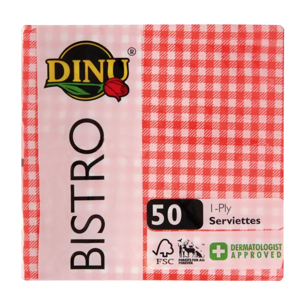 Dinu Guardanapos 1Ply 50X12