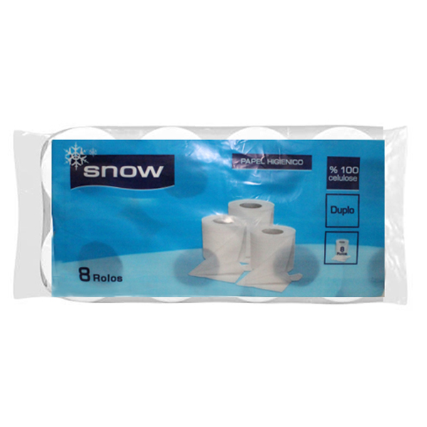 Snow Papel Higienico 8/Rolos